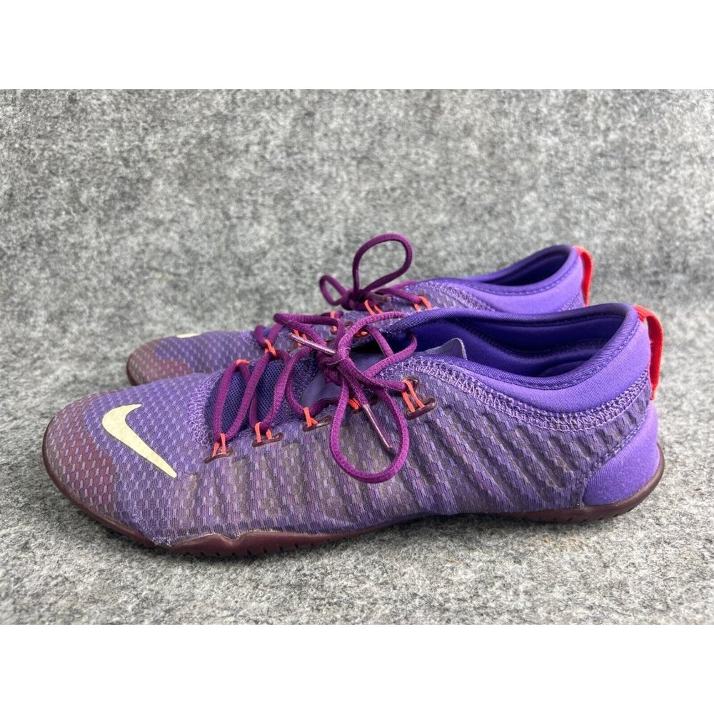 Nike Training‎ Free 1.0 Cross Bionic Shoes Women's 8 Purple Minimalist Running